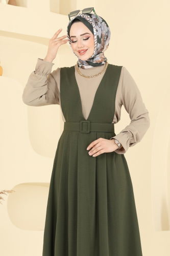 moda selvim Combined PL9152 Khaki - Thumbnail