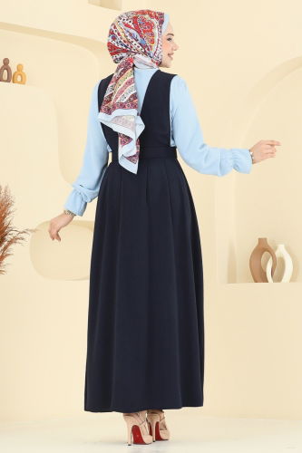 moda selvim طقم كحلي PL9152 - Thumbnail