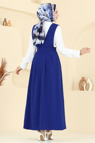 moda selvim طقم نيلي PL9152 - Thumbnail