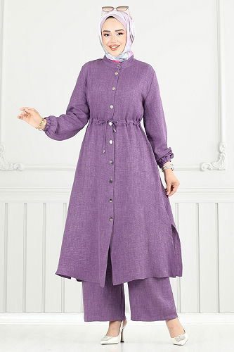 moda selvim Combined PL9154 Lilac - Thumbnail