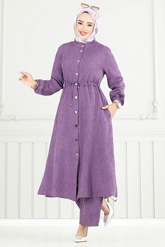 moda selvim Combined PL9154 Lilac - Thumbnail