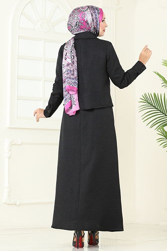 moda selvim Combined PL9157 Black - Thumbnail