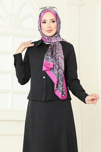 moda selvim Combined PL9157 Black - Thumbnail