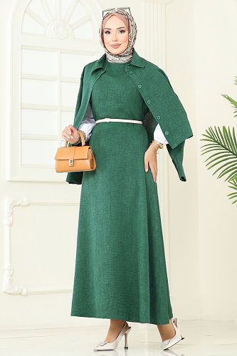 moda selvim Combined PL9157 Emerald - Thumbnail