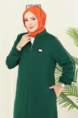 moda selvim طقم زيتي PL9164 - Thumbnail