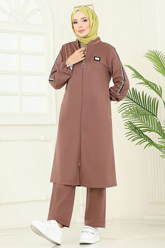 moda selvim Combined PL9164 Light Brown - Thumbnail