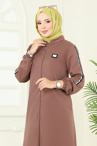 moda selvim Combined PL9164 Light Brown - Thumbnail