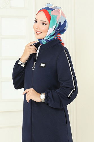 moda selvim Combined PL9164 Navy Blue - Thumbnail