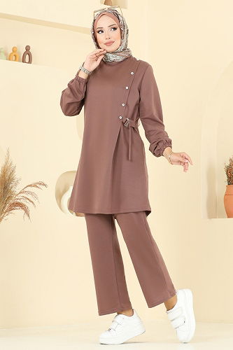 moda selvim Combined PL9166 Light Brown - Thumbnail