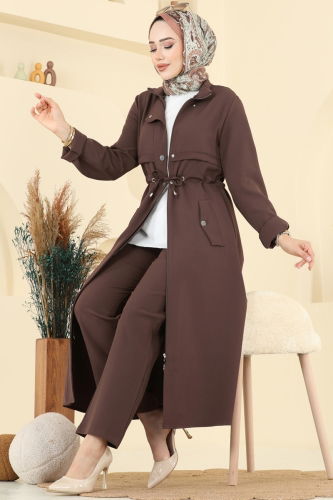 P.L. - طقم بني PL9168