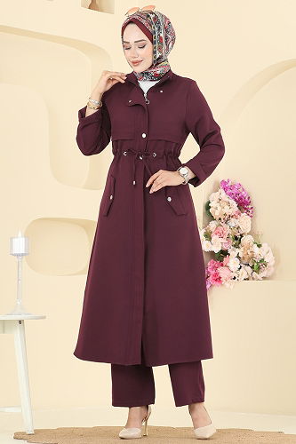 moda selvim Combined PL9168 Damson - Thumbnail