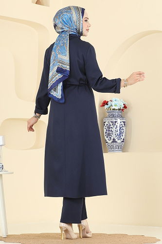 moda selvim Combined PL9168 Navy Blue - Thumbnail
