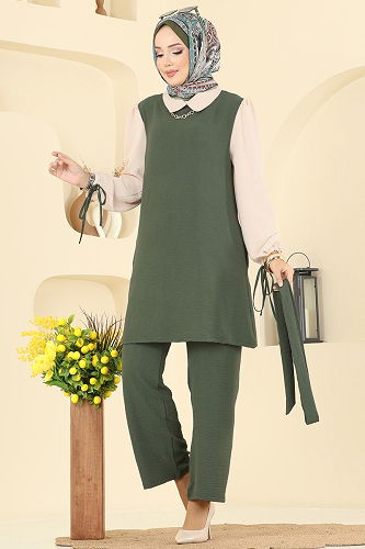 moda selvim Combined PL9172 Khaki - Thumbnail