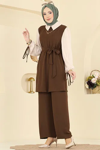 moda selvim Combined PL9172 Light Brown - Thumbnail