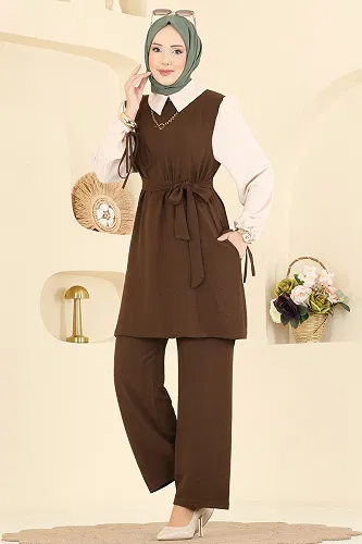 moda selvim Combined PL9172 Light Brown - Thumbnail