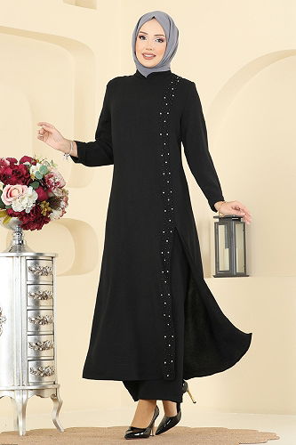 moda selvim Combined PL9175 Black - Thumbnail