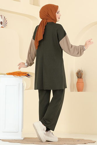 moda selvim Combined PL9180 Khaki - Thumbnail