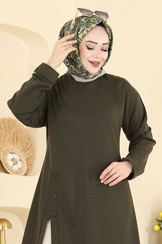 moda selvim Combined PL9181 Khaki&Vision - Thumbnail