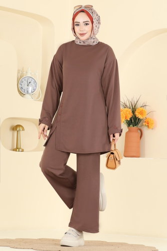 P.L. - طقم بيج وردي PL9181