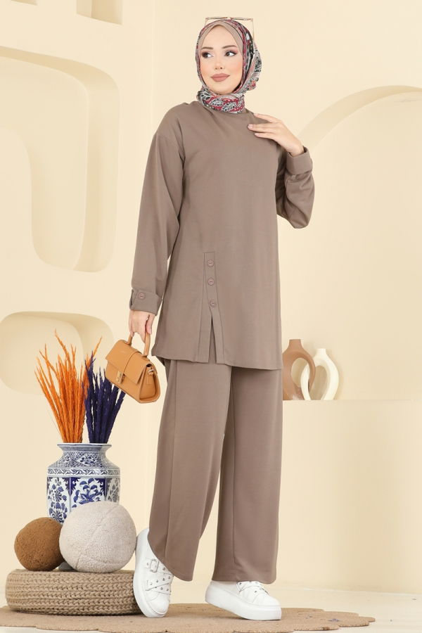 Modaselvim الاطقم طقم بيج PL9181