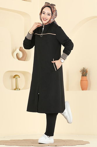 moda selvim Combined PL9185 Black - Thumbnail