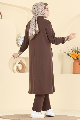 moda selvim Combined PL9185 Dark Brown - Thumbnail