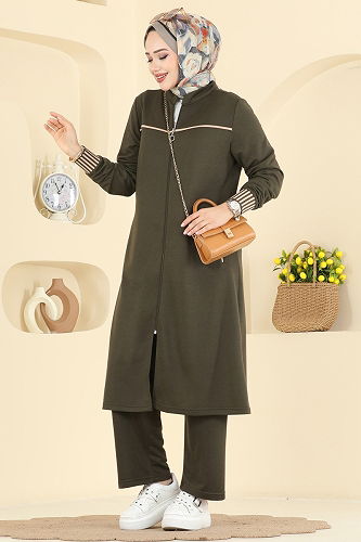 moda selvim Combined PL9185 Khaki - Thumbnail