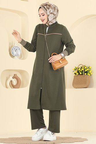 moda selvim Combined PL9185 Light Khaki - Thumbnail