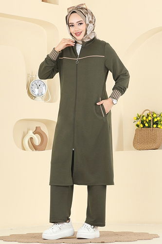 moda selvim Combined PL9185 Light Khaki - Thumbnail