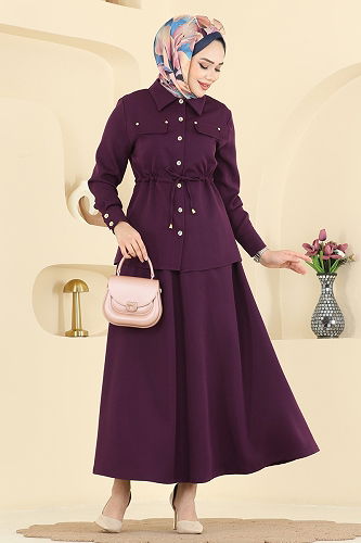 moda selvim Combined PL9187 Damson - Thumbnail