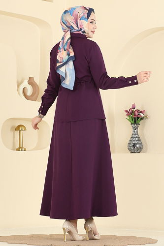 moda selvim Combined PL9187 Damson - Thumbnail