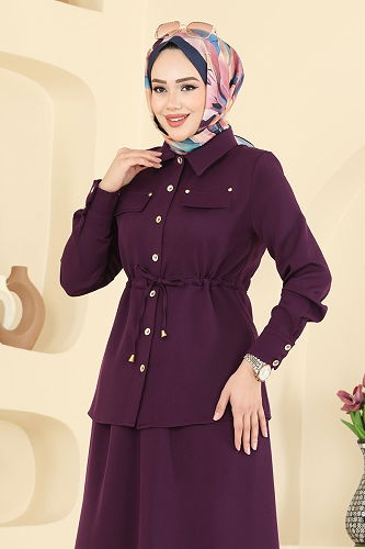 moda selvim طقم توتي PL9187 - Thumbnail