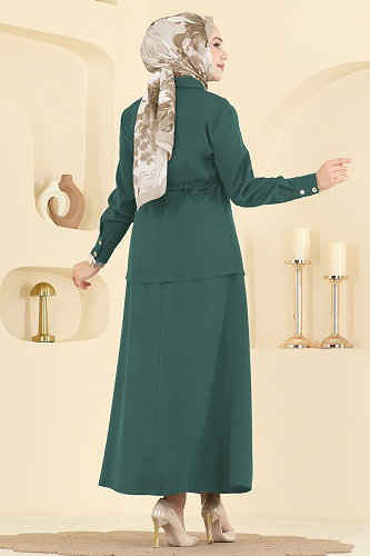 moda selvim Combined PL9187 Dark Mint - Thumbnail