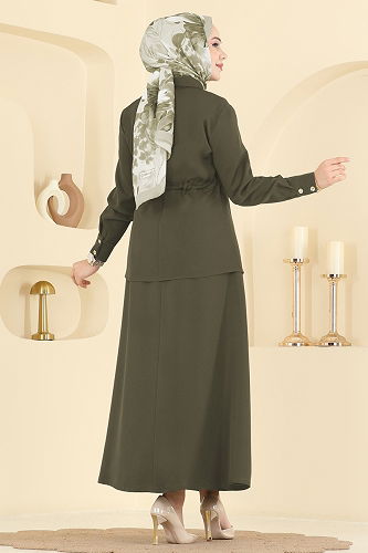 moda selvim Combined PL9187 Khaki - Thumbnail