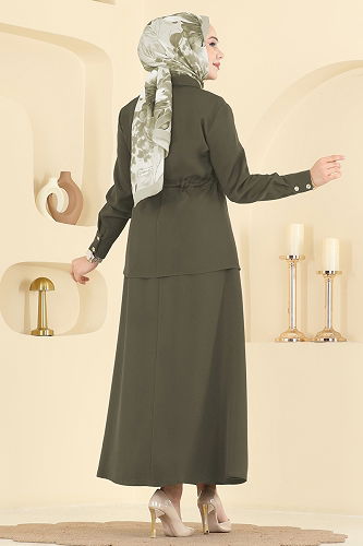 moda selvim Combined PL9187 Khaki - Thumbnail