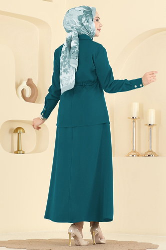 moda selvim طقم بترولي PL9187 - Thumbnail