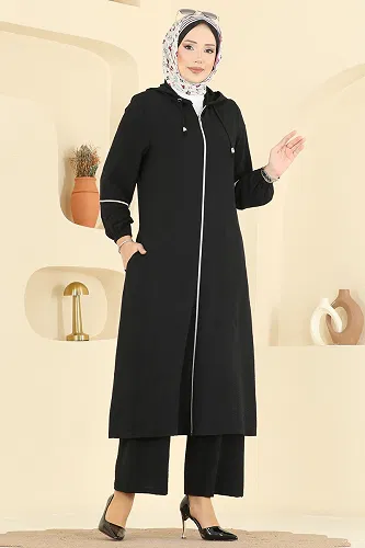 moda selvim Combined PL9189 Black - Thumbnail