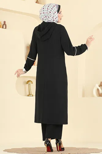 moda selvim Combined PL9189 Black - Thumbnail