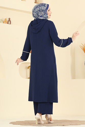 moda selvim Combined PL9189 Navy Blue - Thumbnail