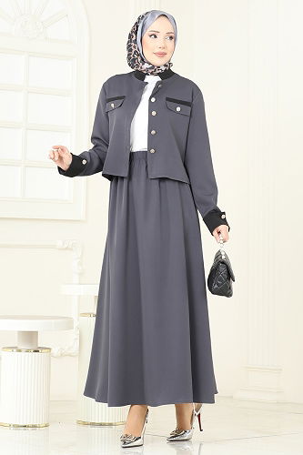 moda selvim Combined PL9192 Anthracite - Thumbnail