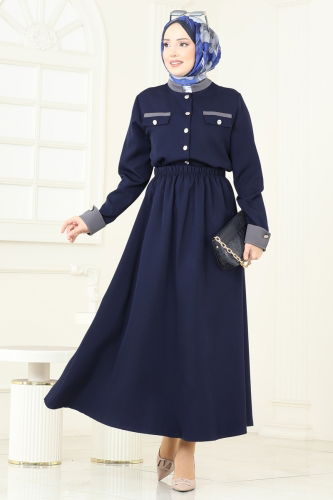 P.L. - Combined PL9192 Navy Blue