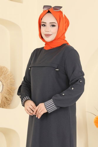 P.L. - طقم رمادي غامق PL9193