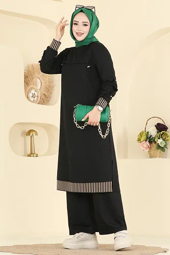 moda selvim Combined PL9193 Black - Thumbnail