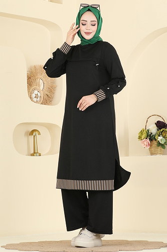 moda selvim Combined PL9193 Black - Thumbnail