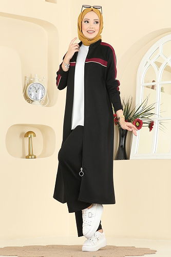 moda selvim Combined PL9194 Black - Thumbnail