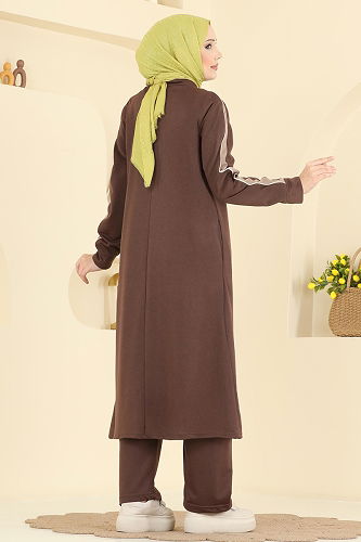 moda selvim Combined PL9194 Brown - Thumbnail