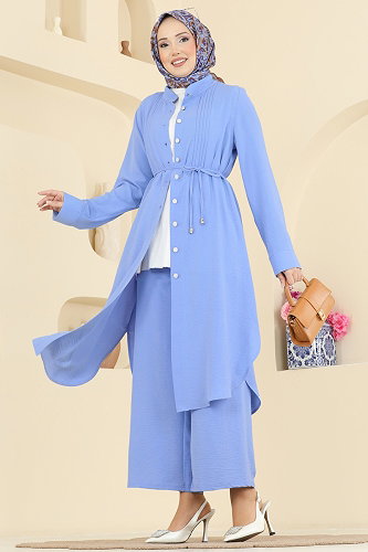 moda selvim Combined PL9204 Baby Blue - Thumbnail