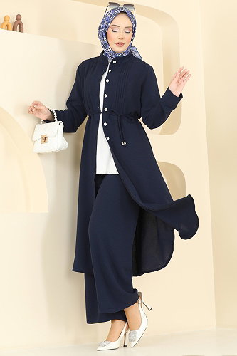 moda selvim Combined PL9204 Navy Blue - Thumbnail