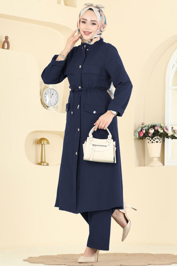 Modaselvim 20% + 70% OFF Combined PL9205 Navy Blue