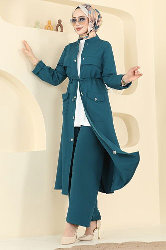 moda selvim طقم بترولي PL9205 - Thumbnail